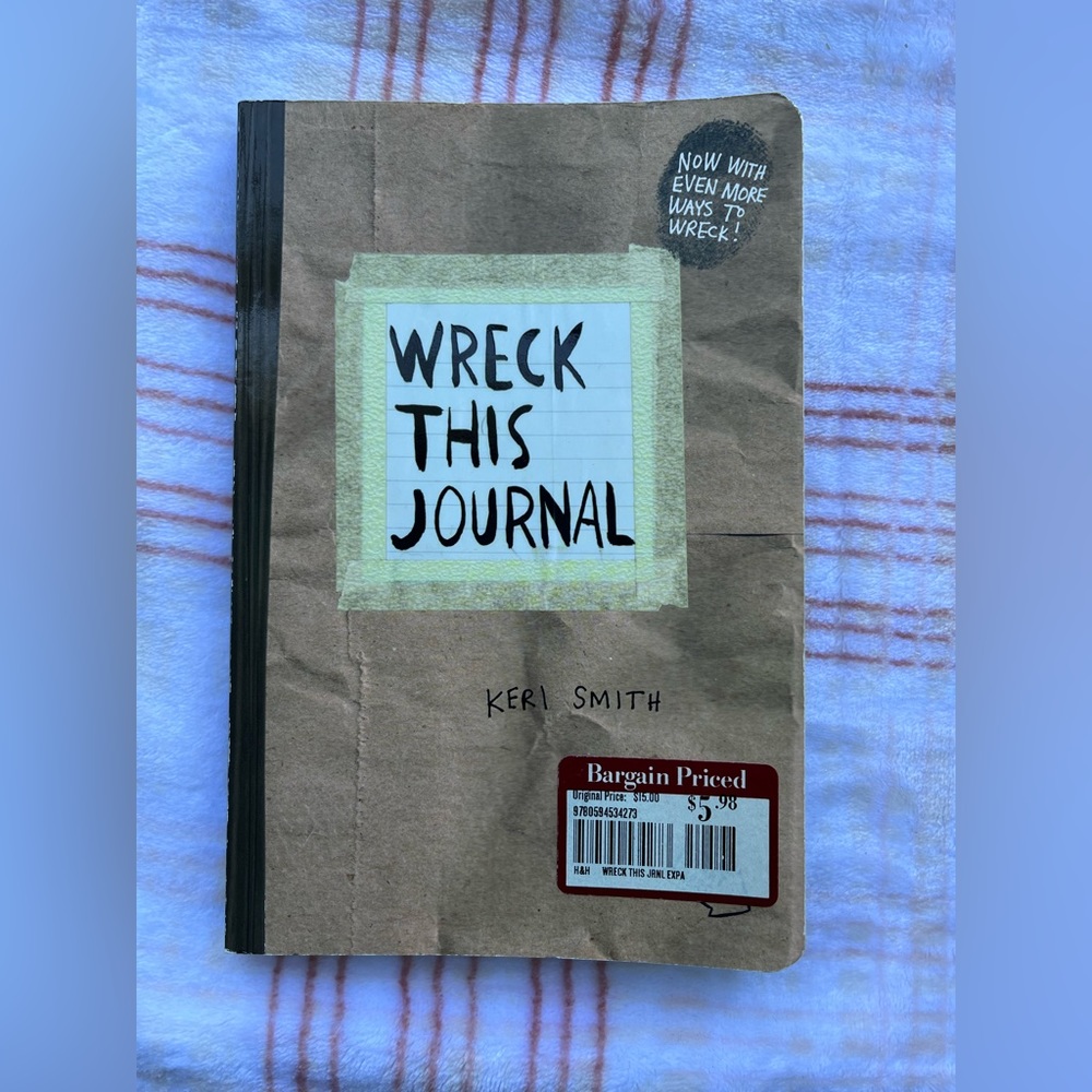 Wreck This Journal by Keri Smith Book